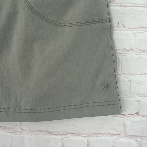 Athleta  green mini pencil stretchy skirt size 12 - Picture 4 of 7